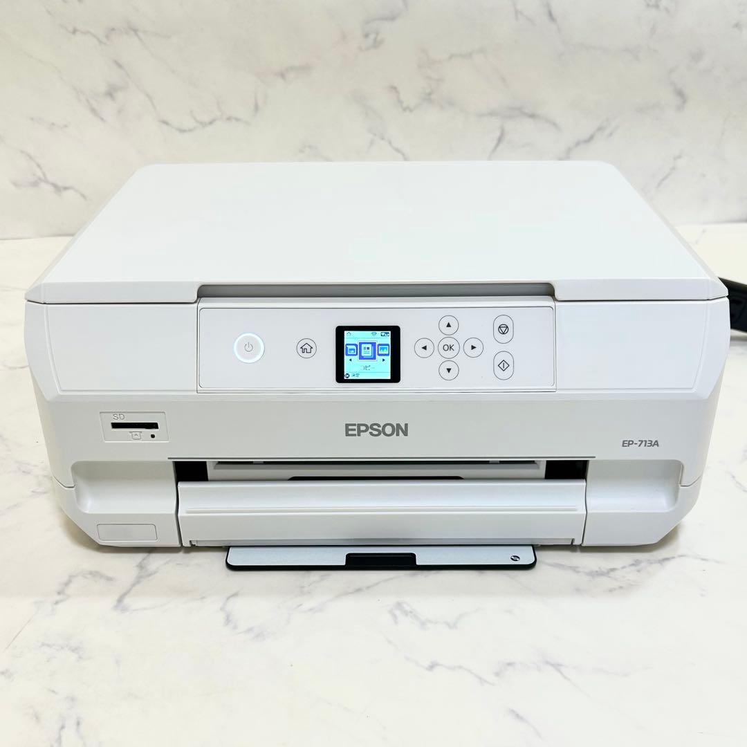 エプソン インクジェット プリンター EP-713A 本体（おまけ付き）