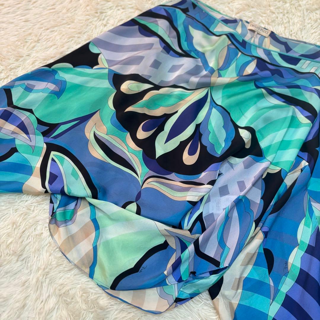 エミリオプッチ　シルク　ドルマンスリーブ　ブラウス