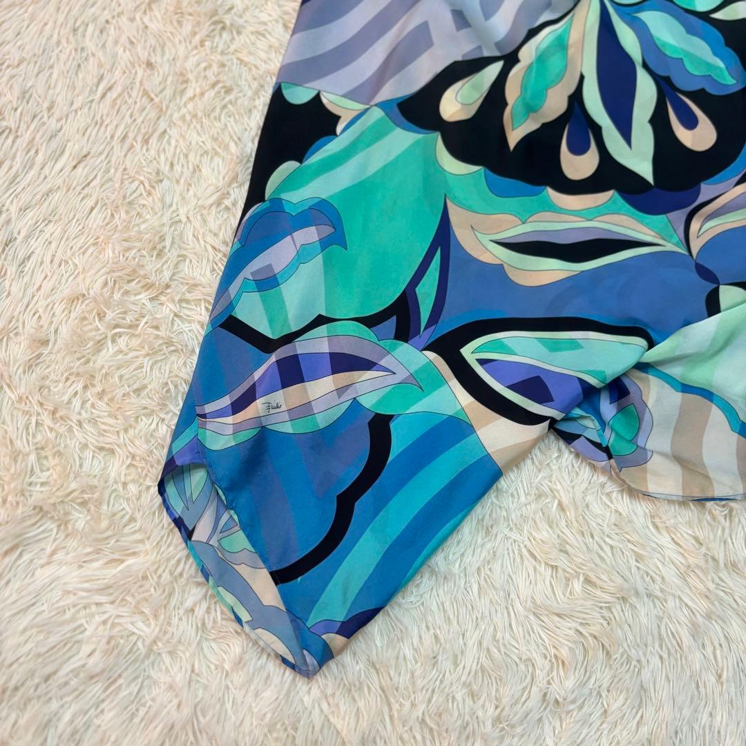 エミリオプッチ　シルク　ドルマンスリーブ　ブラウス