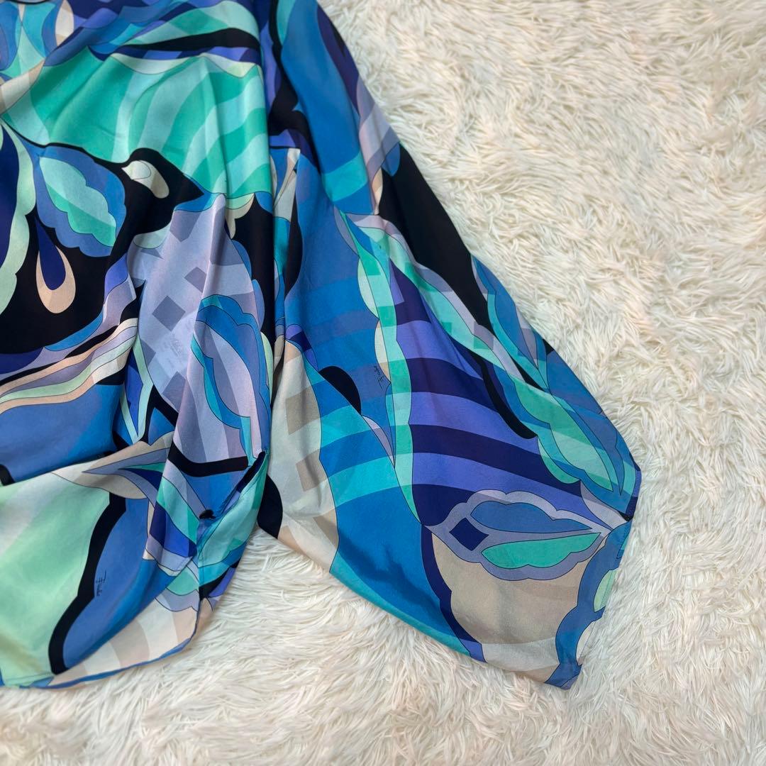 エミリオプッチ　シルク　ドルマンスリーブ　ブラウス