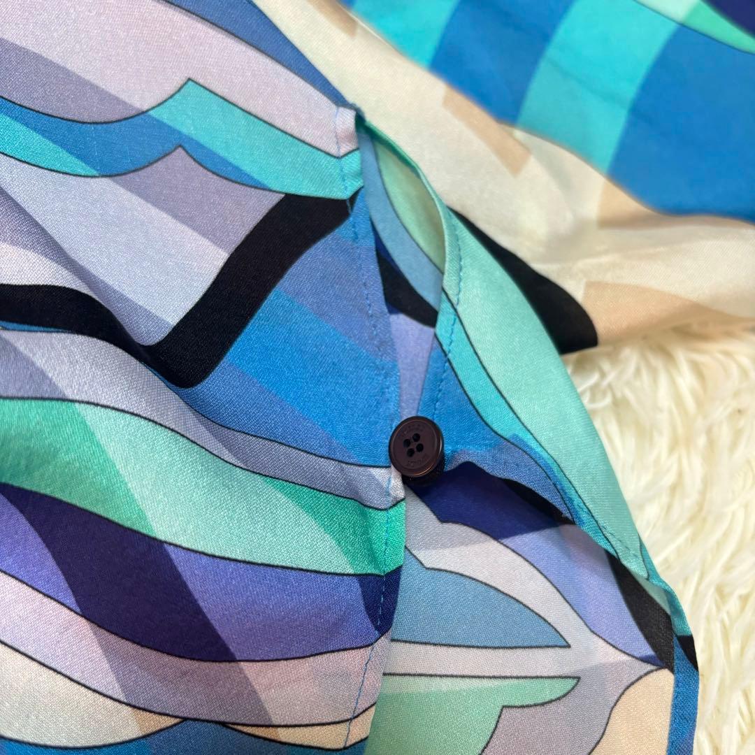 エミリオプッチ　シルク　ドルマンスリーブ　ブラウス