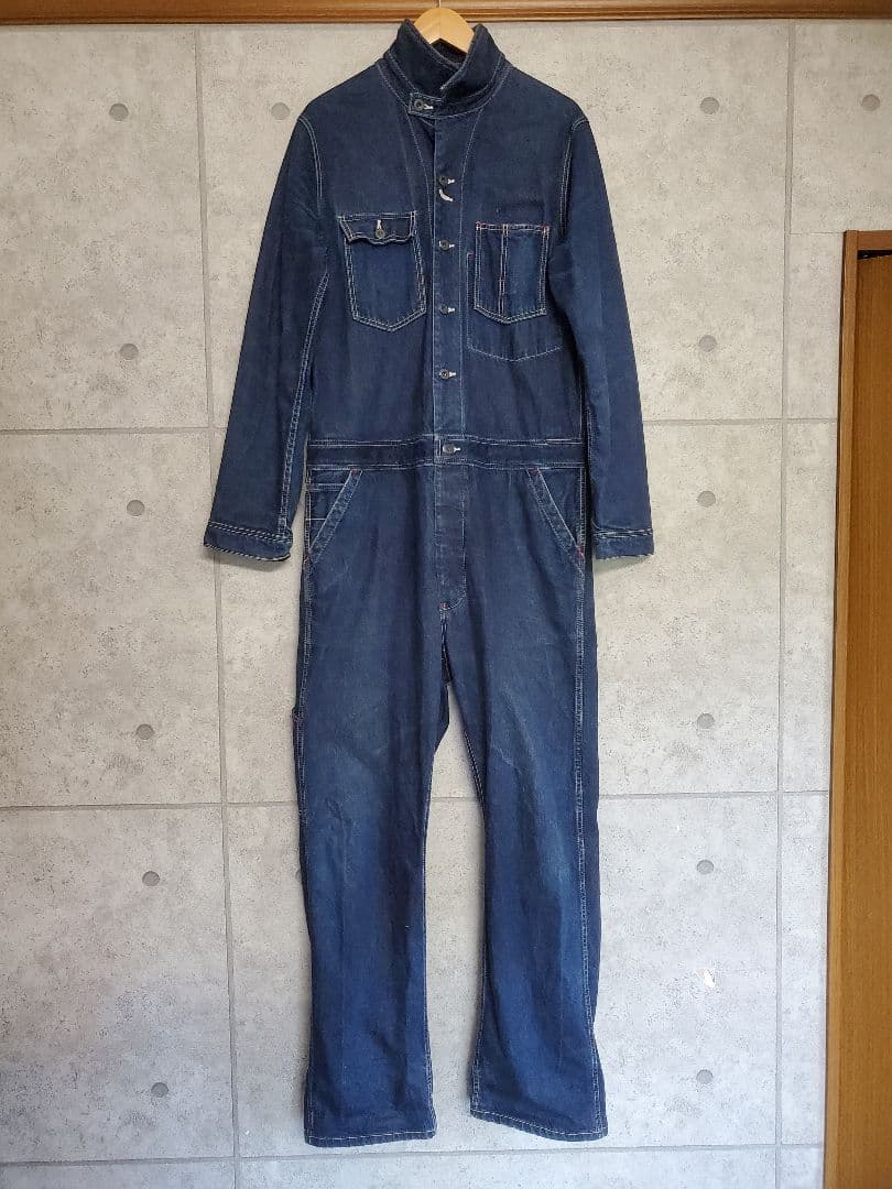 週末セール【美品】 JOHNBULL オーバーオール　つなぎ ツナギ ジョンブル