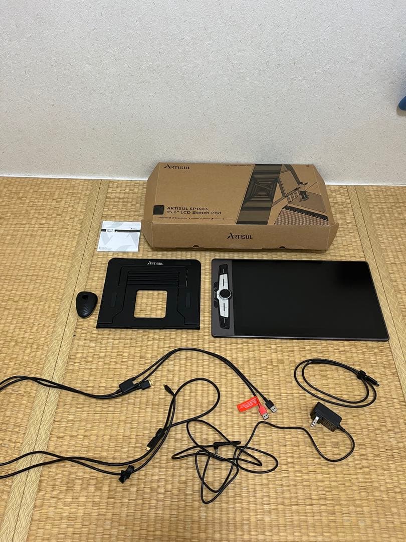 ARTISUL SP1603 液晶ペンタブレット　ペン欠品