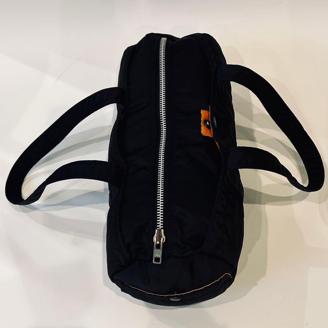 ポーター タンカー ダッフルバッグ ボストンバッグ　L 黒 ドラム型 大容量