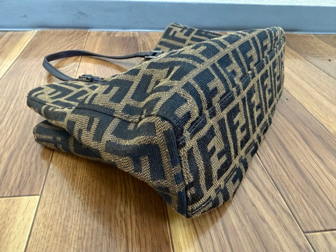 FENDI フェンディ ズッカ柄 トートバッグ ハンドバッグ ヴィンテージ