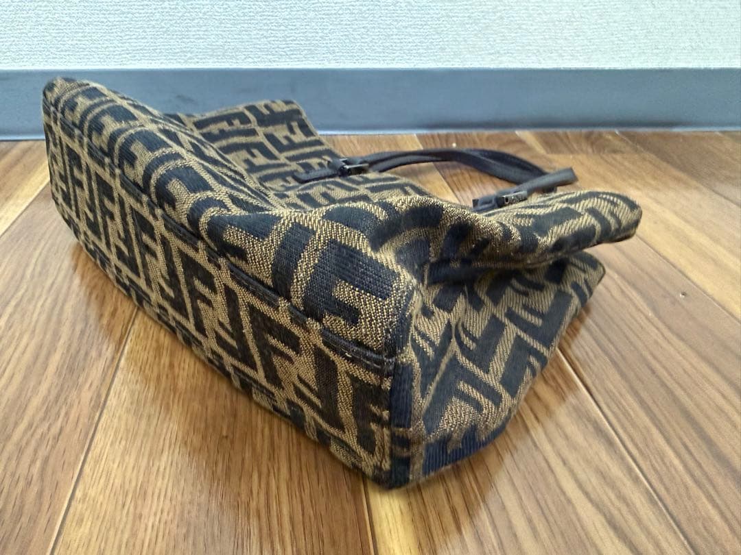 FENDI フェンディ ズッカ柄 トートバッグ ハンドバッグ ヴィンテージ