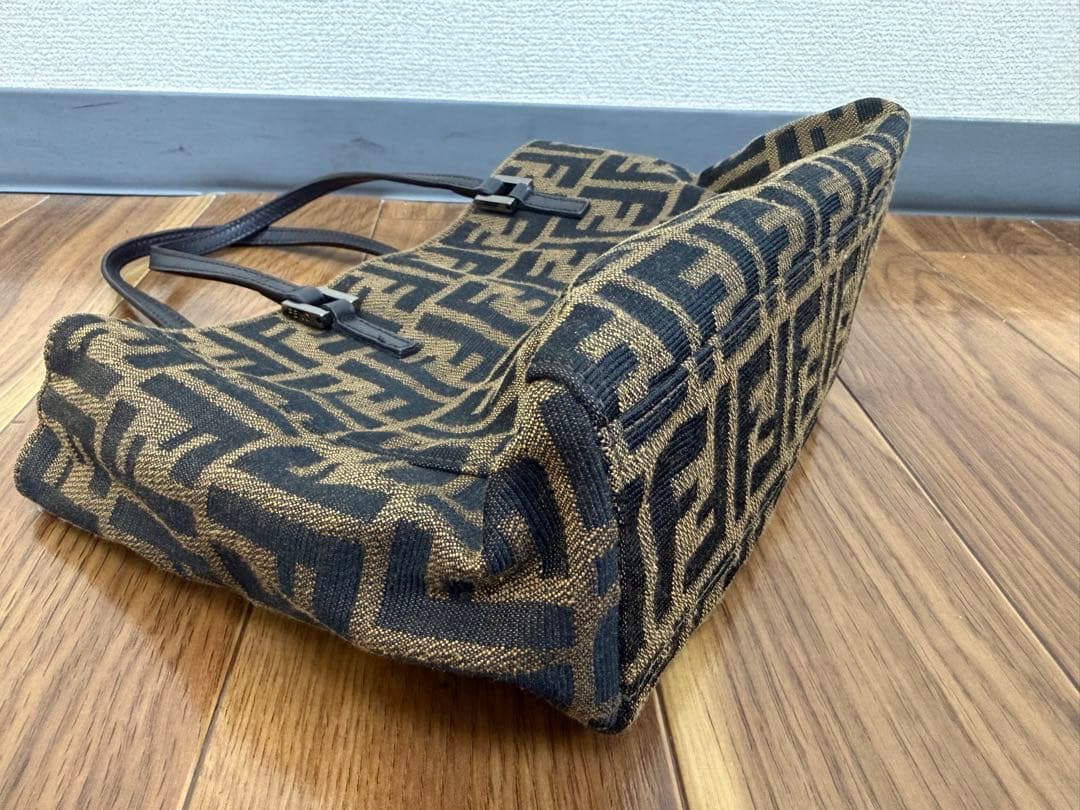 FENDI フェンディ ズッカ柄 トートバッグ ハンドバッグ ヴィンテージ