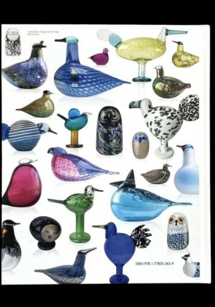 未使用 イッタラ バード 本 図録 作品集 Glass Birds OIVA