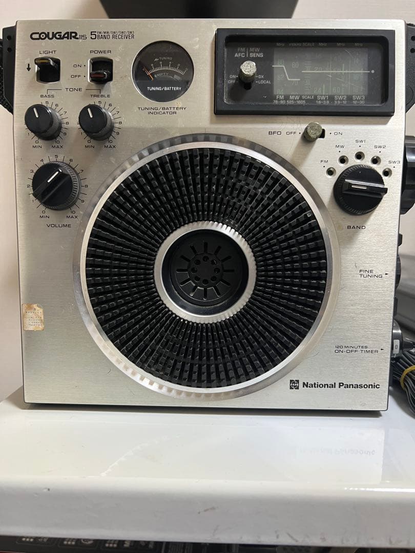 ラジオ・コンポ National Panasonic COUGAR 115
