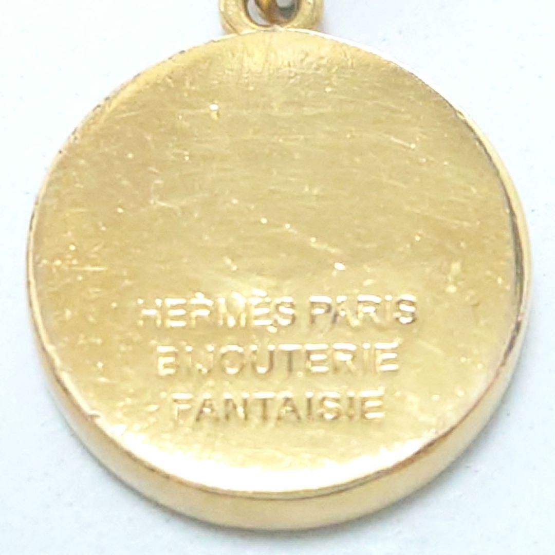 【美品】HERMES☆コロゾ☆ペンダントトップ☆チャーム☆ゴールド☆ホース
