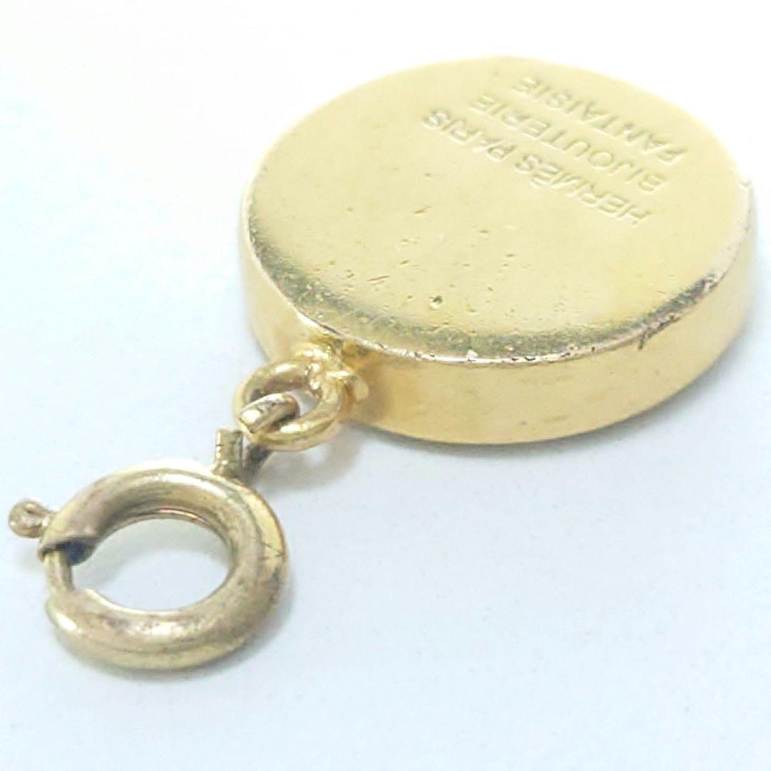 【美品】HERMES☆コロゾ☆ペンダントトップ☆チャーム☆ゴールド☆ホース