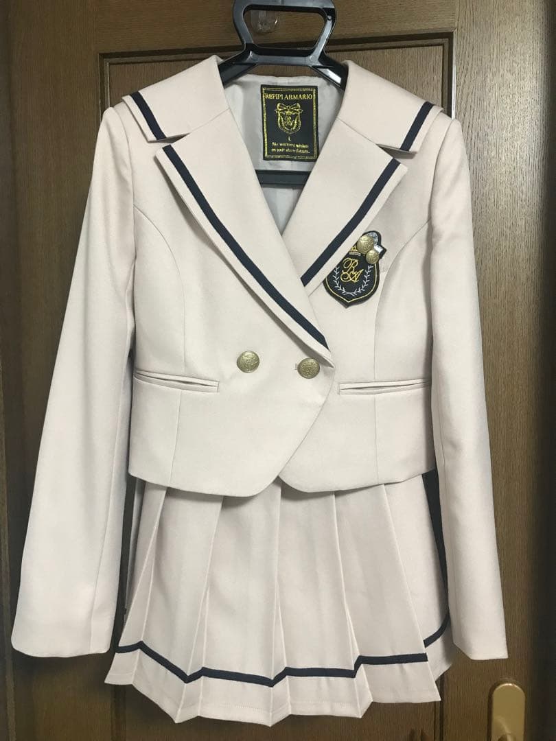 着用1回　レピピアルマリオ　repipiarmario 卒服　セーラージャケット