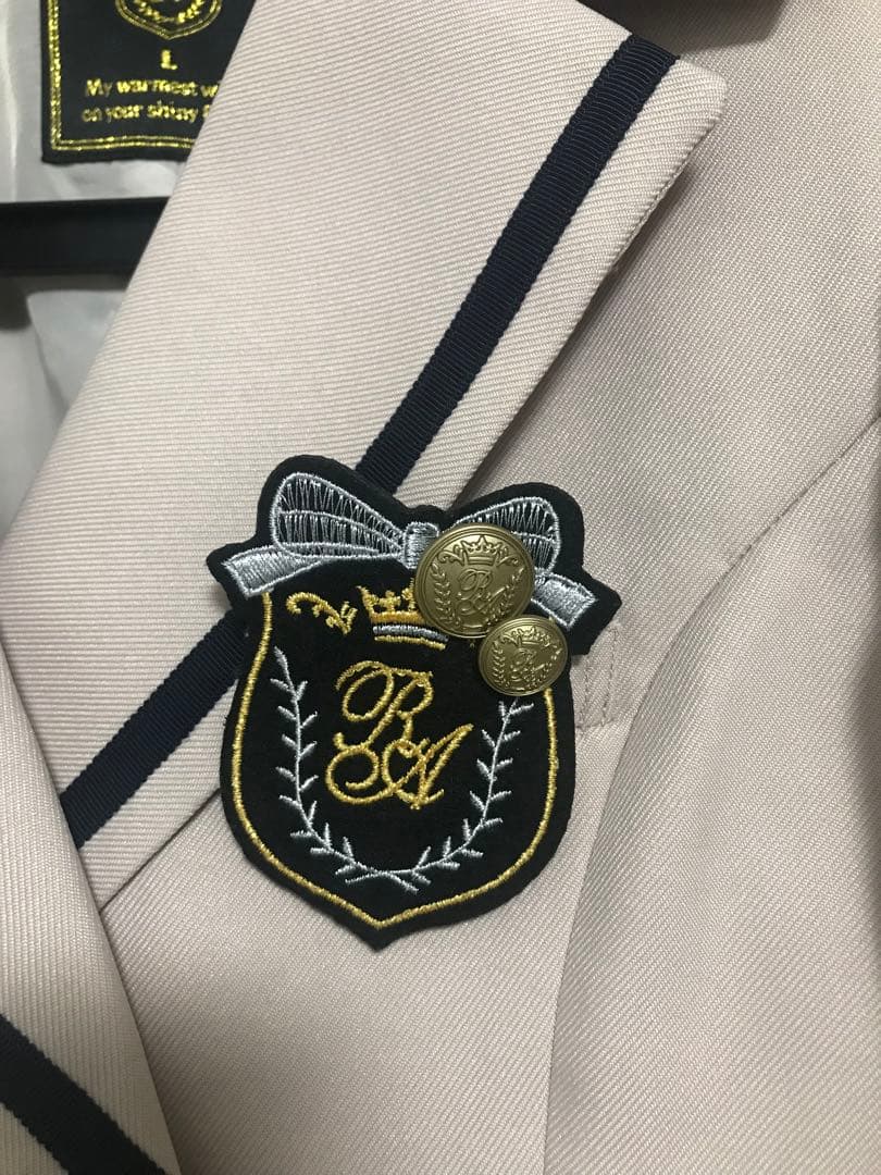 着用1回　レピピアルマリオ　repipiarmario 卒服　セーラージャケット