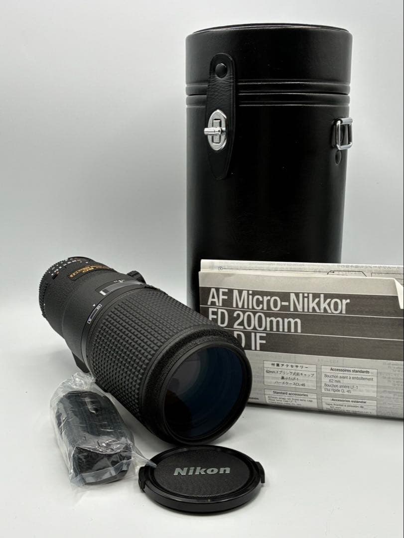 カメラレンズ MICRO-NIKKOR 200mm F:4 ニコン Nikon