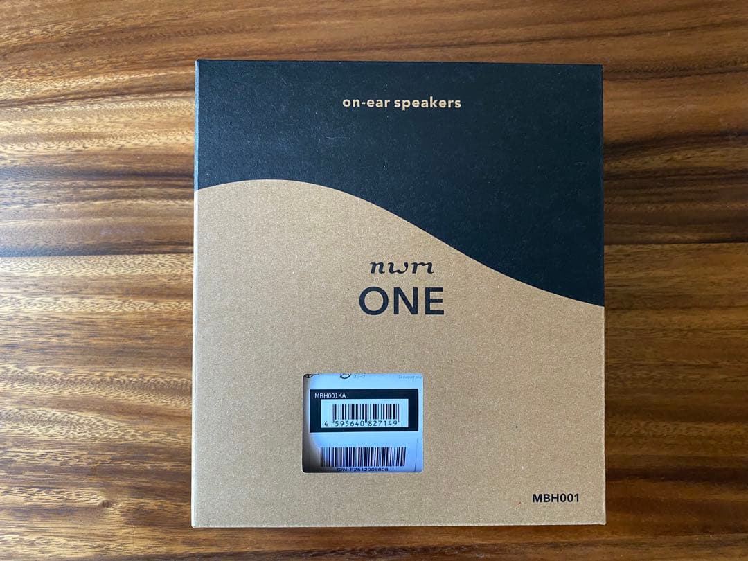 【新品未開封】nwm Oneワイヤレス ヘッドホンダークグレー MBH001