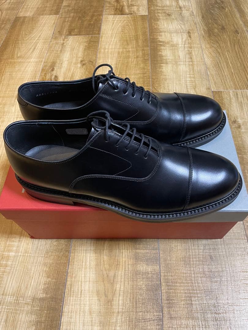 新品未使用リーガルREGALストレートチップ 21FLBF ブラック26.5