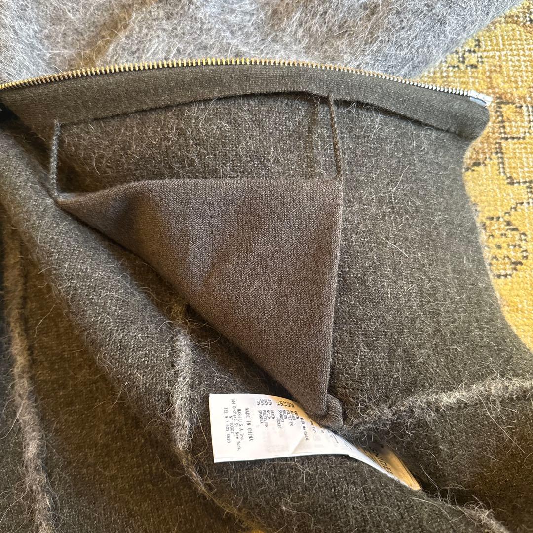 スナイデル　今季アルパカシャギーニットコート　新品