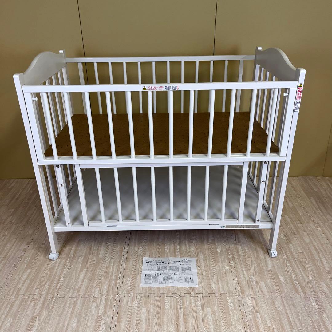 ☆除菌清掃済☆　♡ハートが可愛い♡　☆超美品☆スリーピー　プロヴァンス　ホワイト