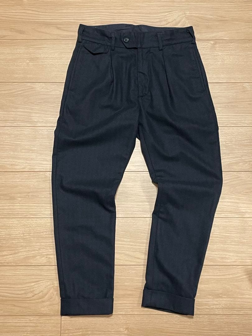 ENGINEERED GARMENTS テーパードパンツ 黒紺/サイズ30
