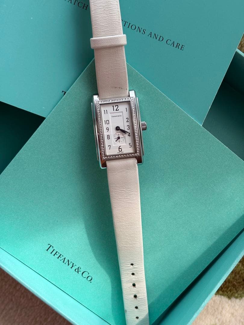 正規店購入ティファニーTiffany & Co. ダイヤモンド腕時計