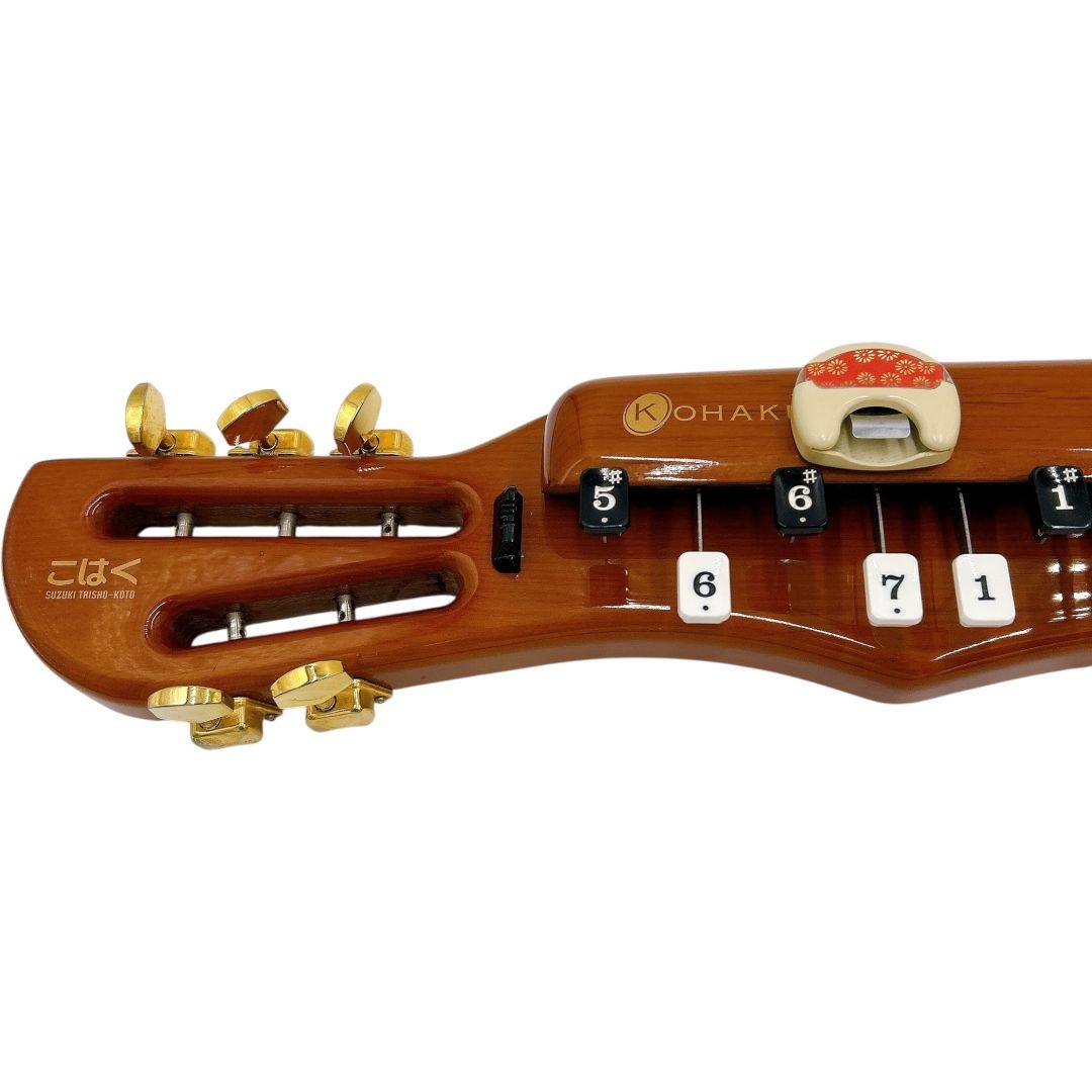 【弦新品】SUZUKI 電気大正琴 こはく CHK-1 ケーブル付き ケースあり