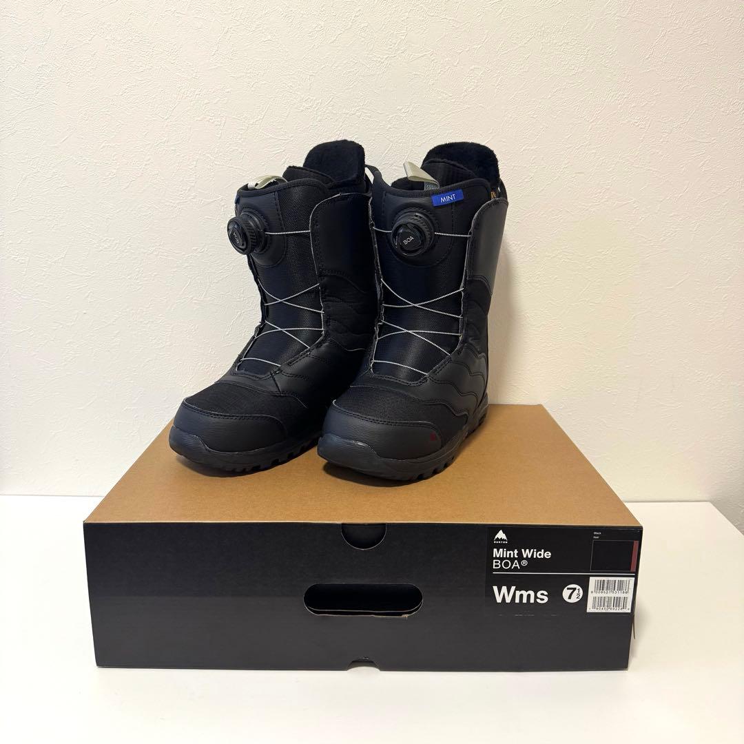 本日発送 24.5cm バートン BURTON Mint BOA Wide