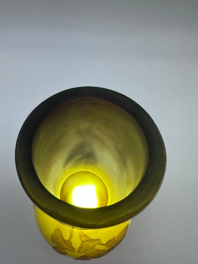 エミール ガレ Emile Galle 花瓶　ガラス工芸　アンティーク