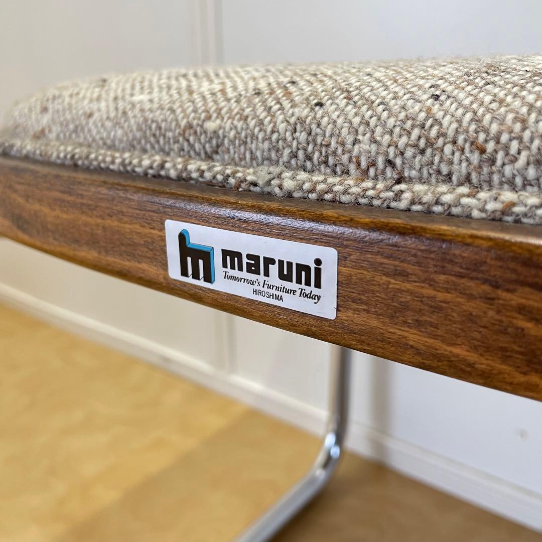 希少 マルニ木工 チェスカチェア③ ビンテージ オールド ダイニングチェア 椅子