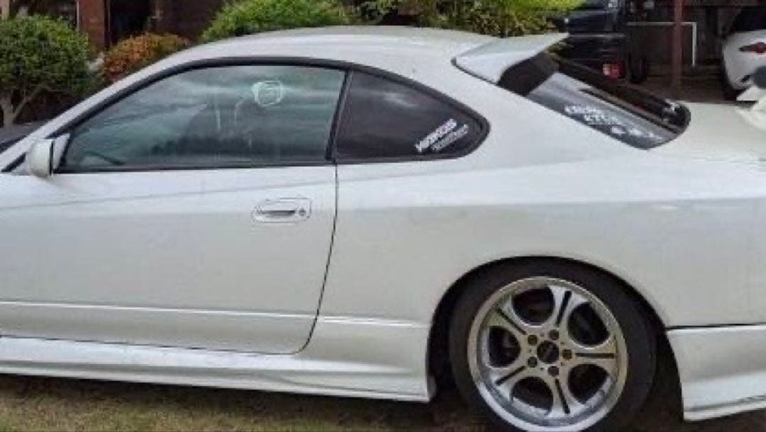 S15 シルビア ロング ルーフスポイラー 白色 新品 値引き不可
