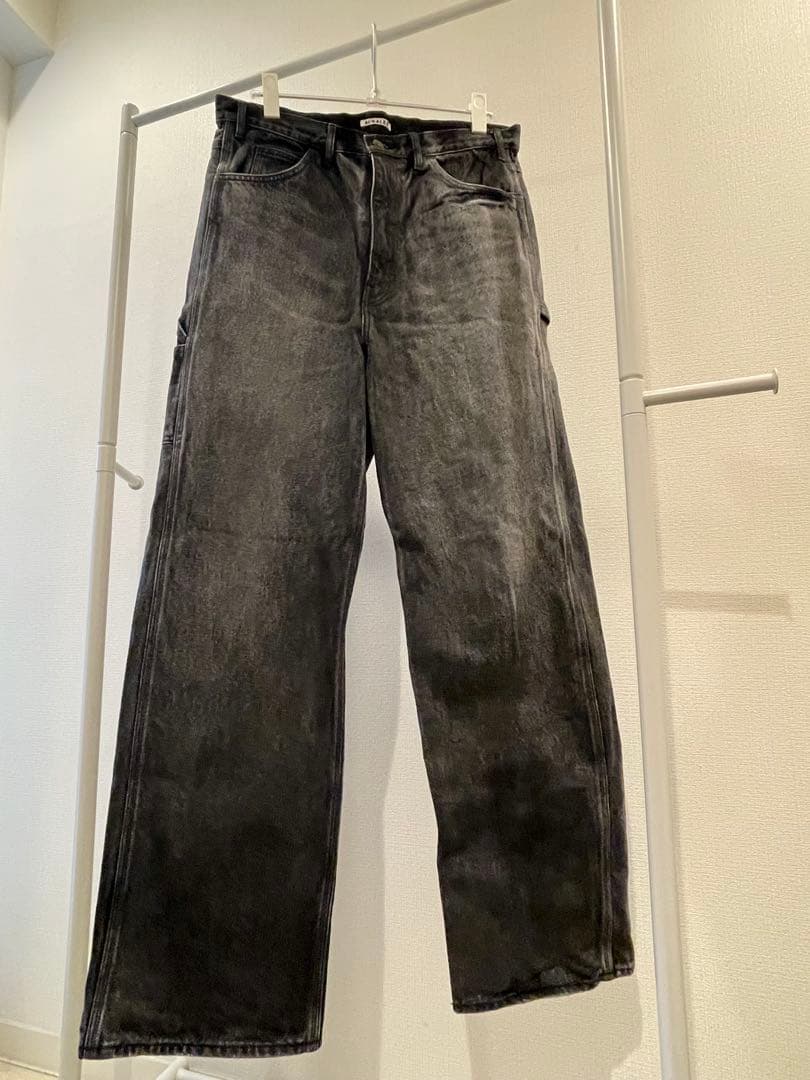 パンツ SELVEDGE FADED HEAVY DENIM PAINTER PANTS