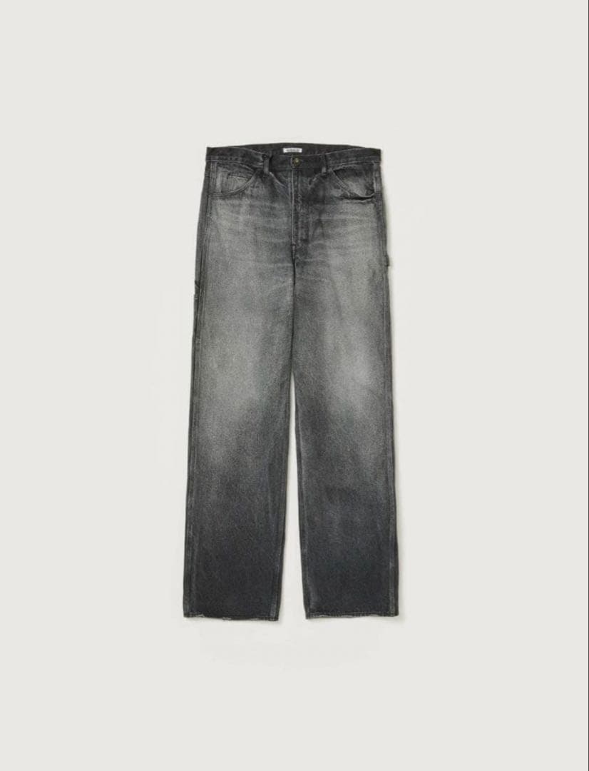 パンツ SELVEDGE FADED HEAVY DENIM PAINTER PANTS