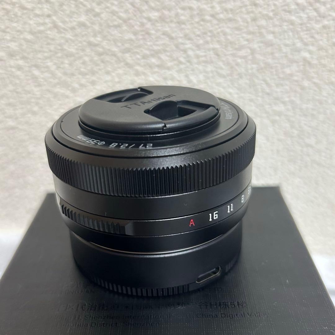 TTArtisan 27mm f/2.8単焦点レンズ　xマウント用