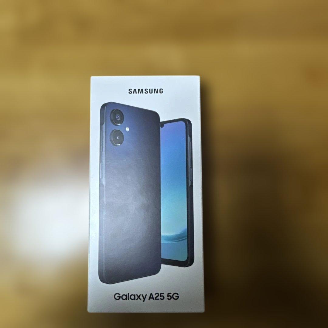 GalaxyA25 5G ブラック 新品未使用☆