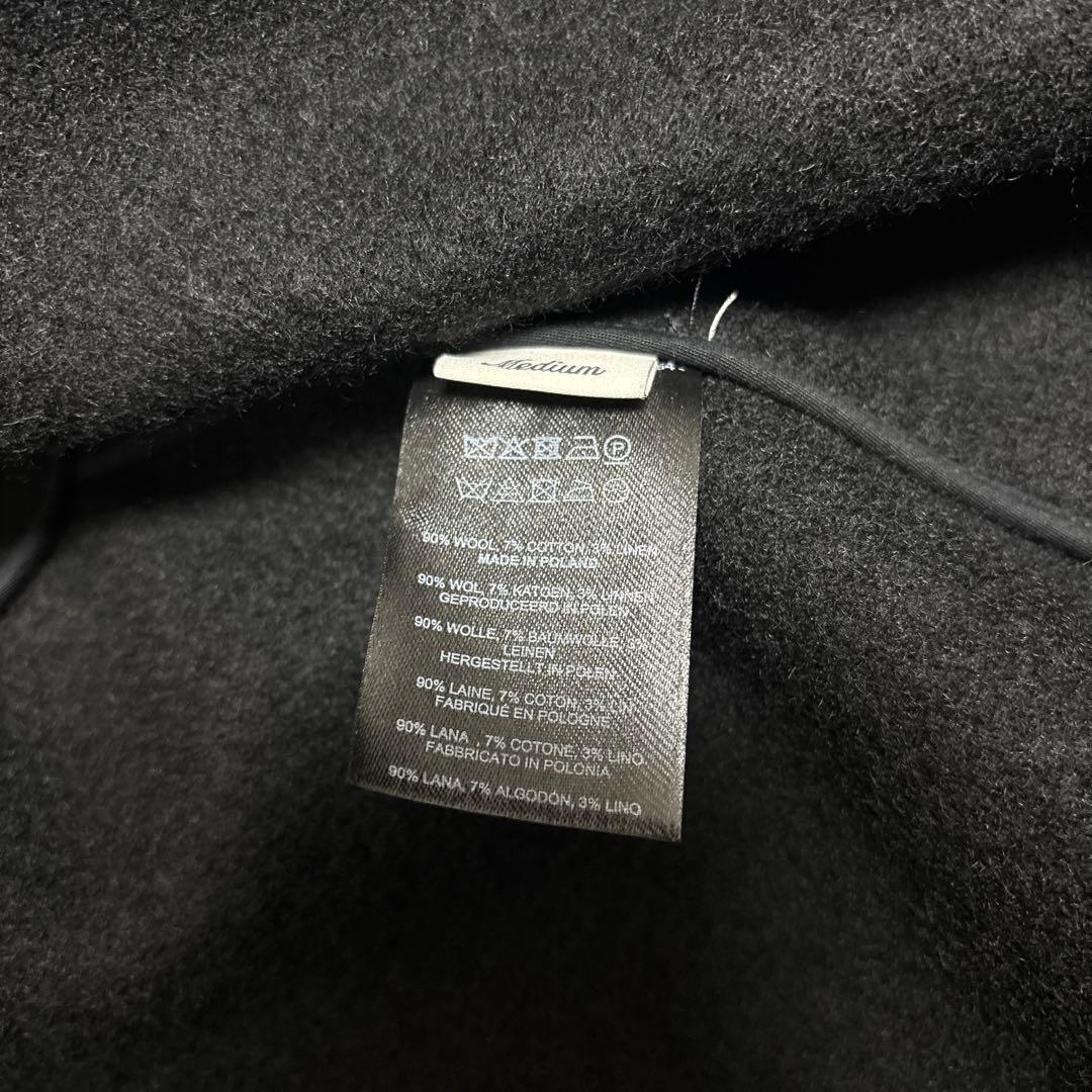 【美品】DRIES VAN NOTEN 24AW ダッフルコート M ブラック