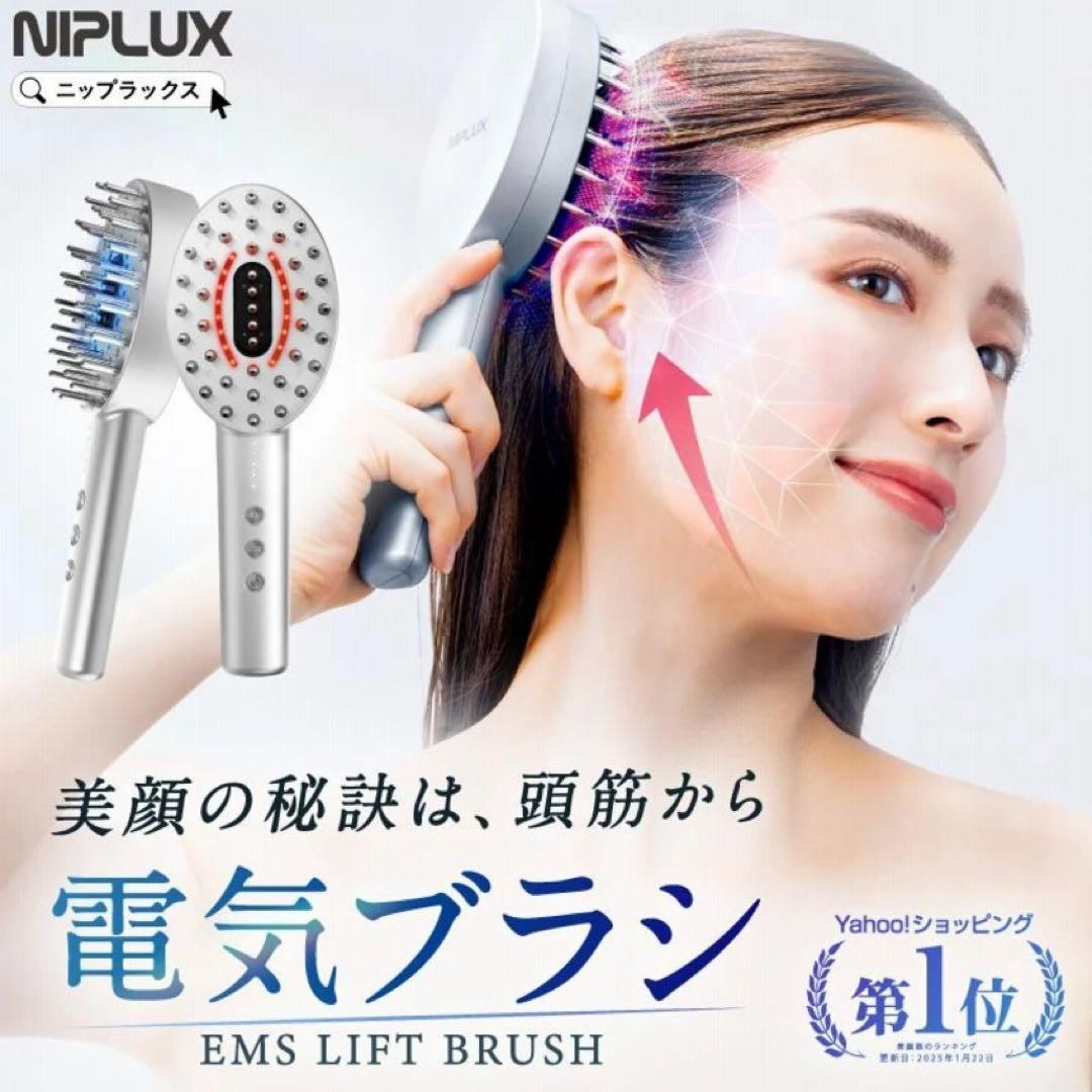 NIPLUX EMS LIFT BRUSH 電気ブラシ EMS 美顔器 ヘッド