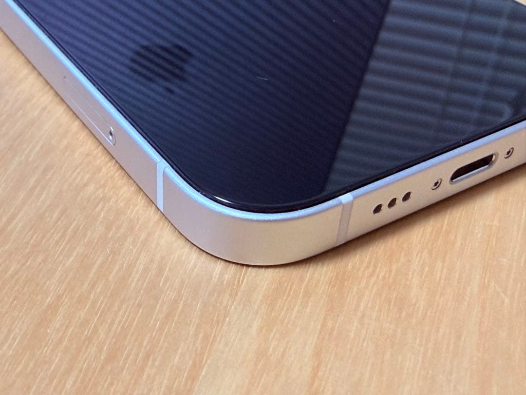 iPhone 12 ホワイト 128GB バッテリー100% Face ID不可