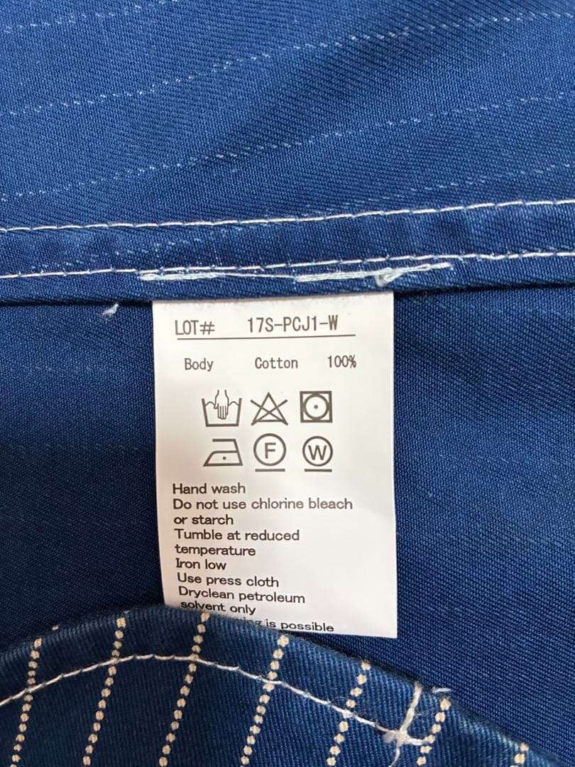 PHERROW'S ウォバッシュテーラードジャケット