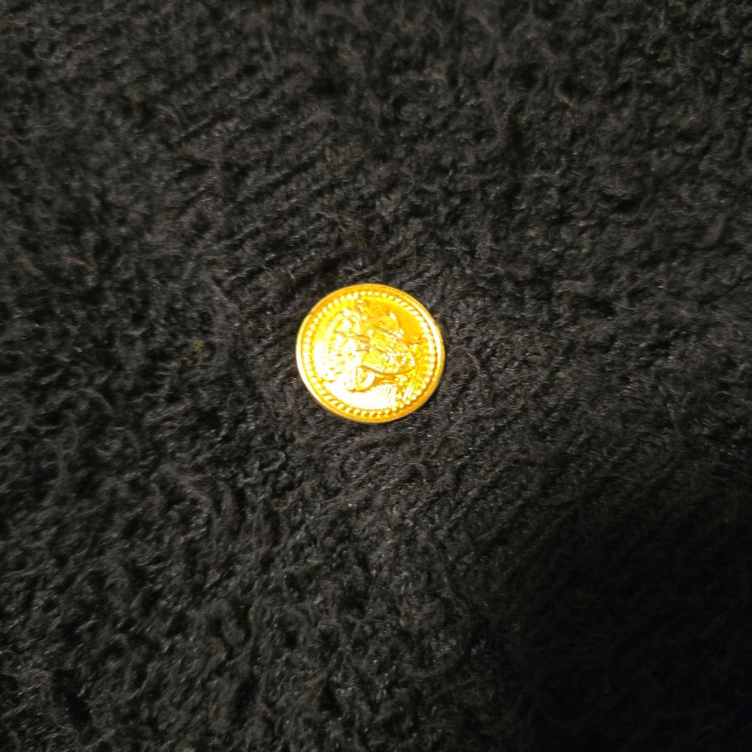 MACPHEE 23SS ツイーディーラッフル クルーネックジレ