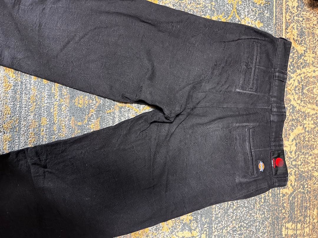 DICKIES × HELLRAZOR 波柄　WORK PANTS ミリタリー