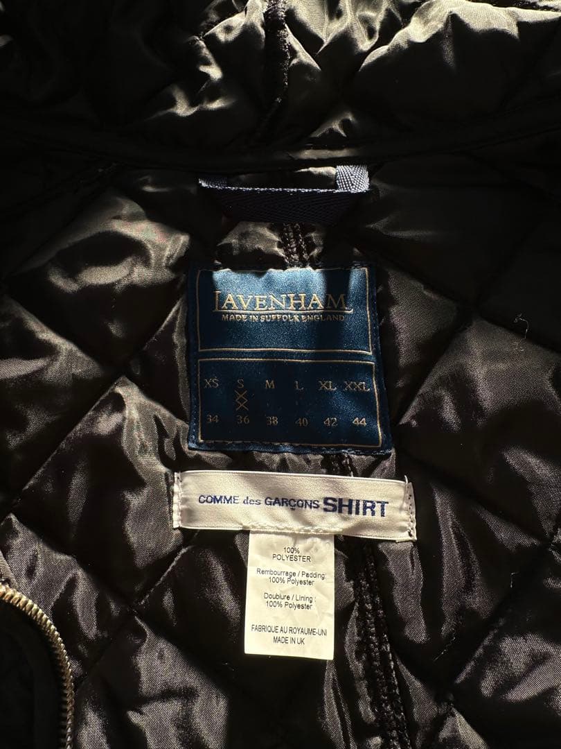 コムデギャルソンshirt ラベンハム　コート　plus cdg junya