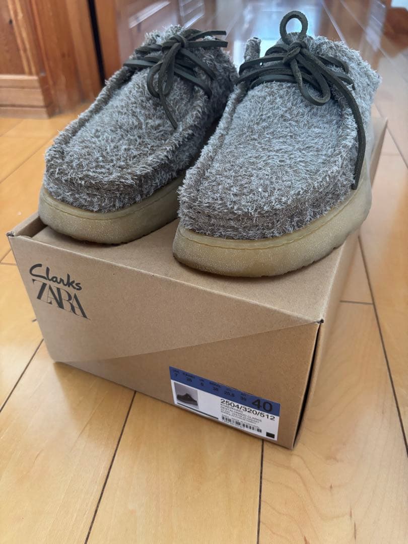 Clarks ZARA レザーミュール クロッグサンダル　26cm UK6