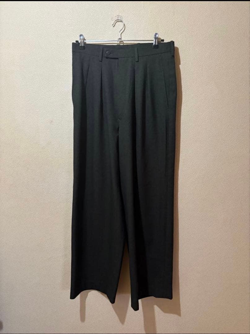 【M's braque】25AW tucked buggy pants