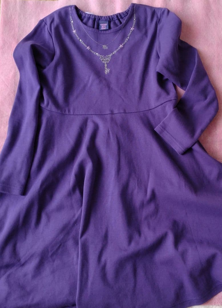 中古　アナスイミニ　トップス　半ズボン　ワンピース　140