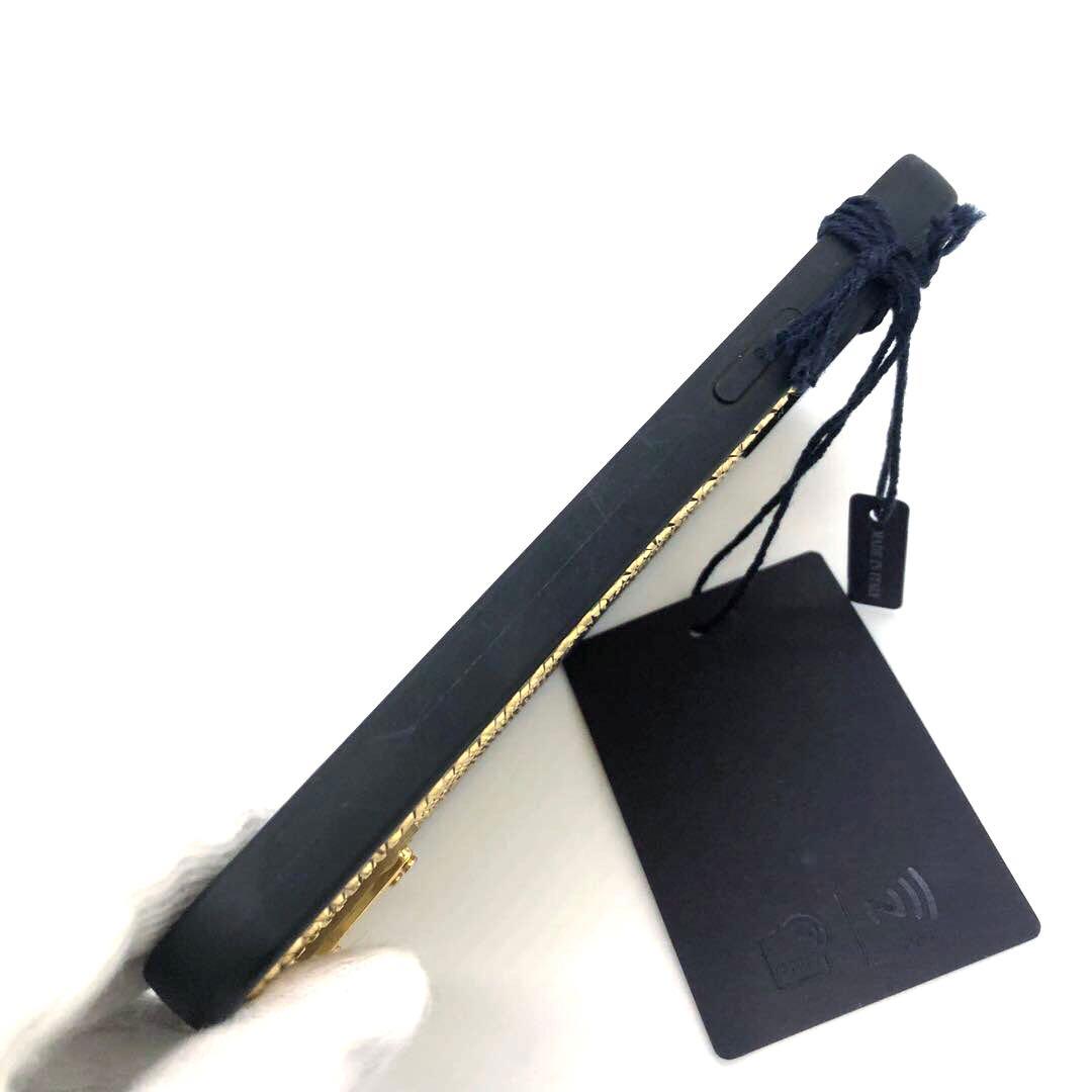 プラダ PRADA iPhone13 pro maxケース ゴールドスパンコール