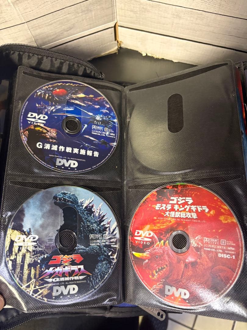 ゴジラ　DVD 大量まとめて　38枚