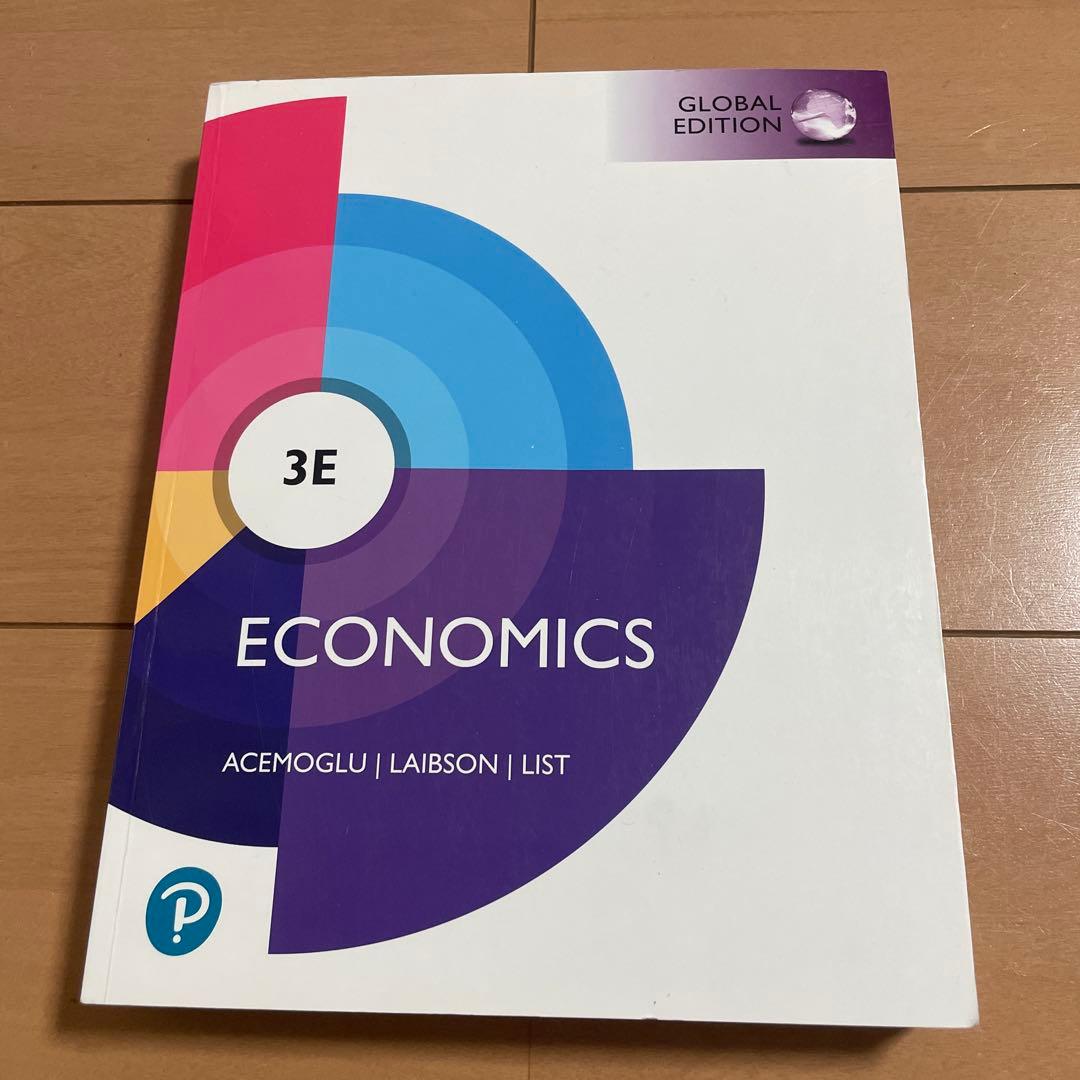 経済学 Economics 3E GLOBAL EDITION Pearson