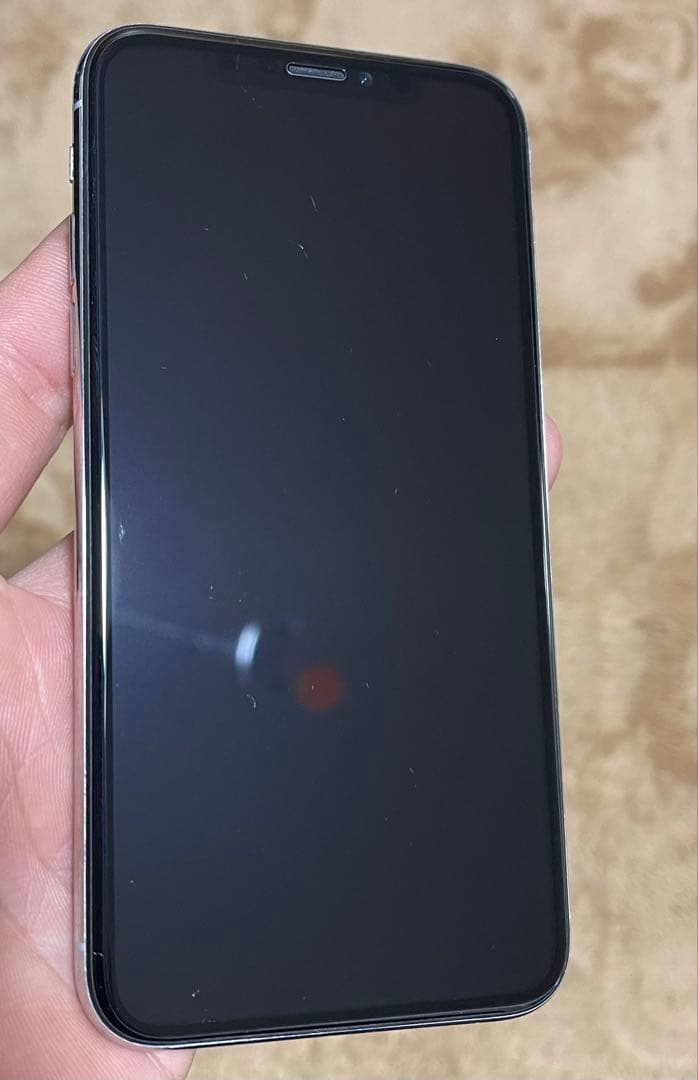 IphoneX シルバー256GB SIMフリーバッテリー100%