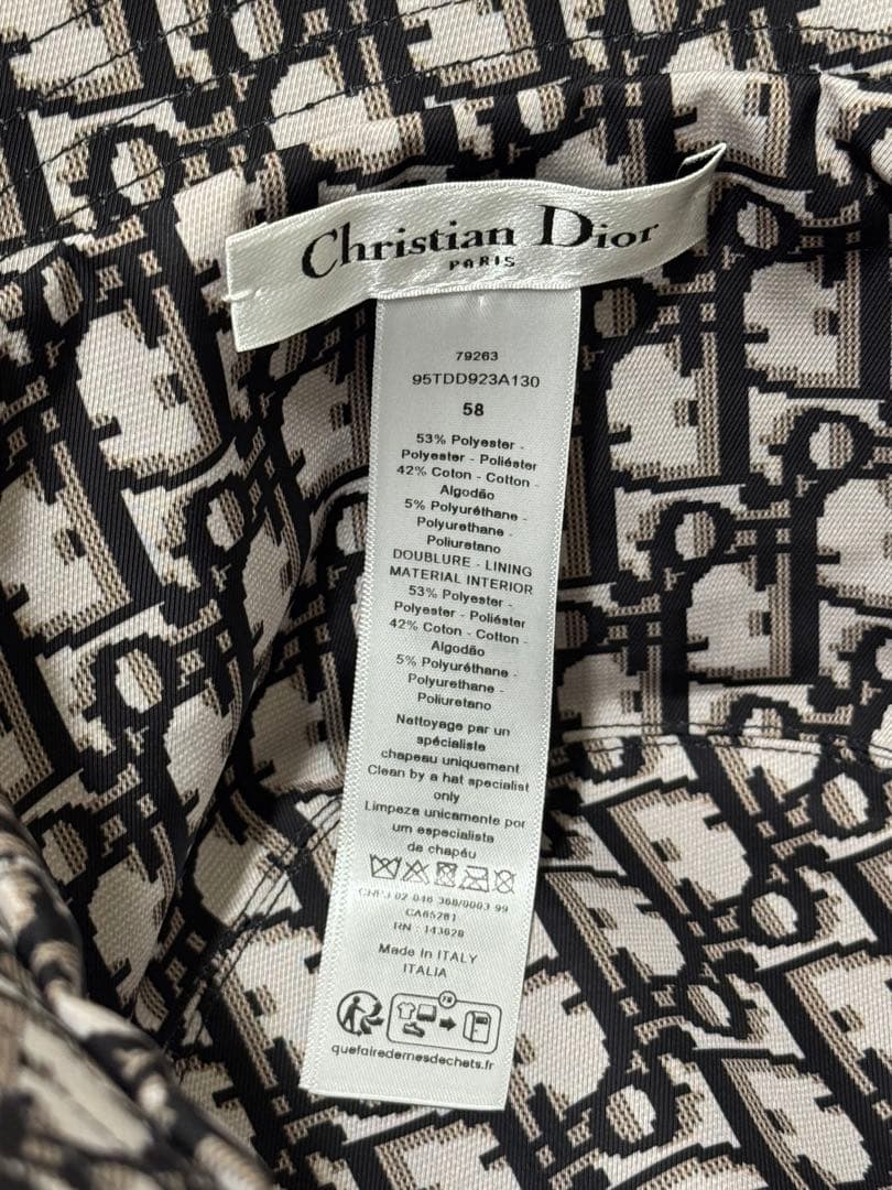 DIOR Teddy-D バケットハット