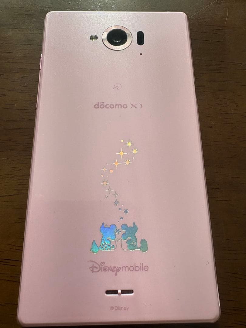 Disney Mobile on docomo SH-02G ピンク