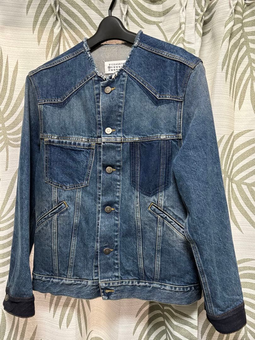 1/31までSALE《希少》マルジェラノーカラーデニムジャケット 人気サイズ46